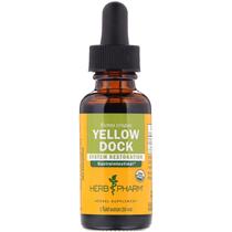 Suplemento de extrato líquido Herb Pharm Yellow Dock 30mL