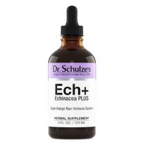 Suplemento de extrato orgânico de Echinacea Plus do Dr. Schulze 120 mL