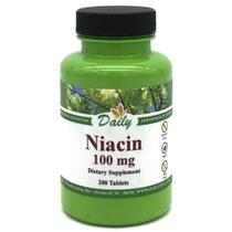 Suplemento de fabricação diária de niacina (vitamina B3) 100mg