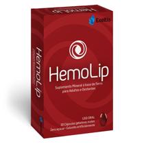 Suplemento de Ferro 30 Capsulas Hemolip Adulto e Gestante