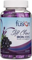 Suplemento de ferro Bariatric Fusion Iron Soft Chew 45 mg 60 ct