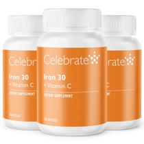Suplemento de Ferro Celebrate Bariatric Vitamins 30 mg de Ferro 60 mg Suplemento de Ferro Celebrate Bariatric Vitamins 30 mg de Ferro 60 mg