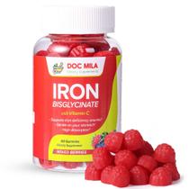 Suplemento de ferro Gummies Doc Mila Iron Bisglicinate 25mg Suplemento de ferro Gummies Doc Mila Iron Bisglicinate 25mg