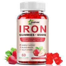 Suplemento de ferro Gummies ZHPHK 65mg Ferro 250mg Vitamina C