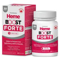 Suplemento de ferro Hemeboost Forte 34,8 mg 30 comprimidos