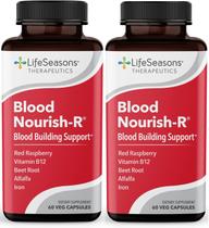 Suplemento de ferro LifeSeasons Blood Nourish-R 60 cápsulas x 2 Suplemento de ferro LifeSeasons Blood Nourish-R 60 cápsulas x 2