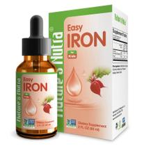 Suplemento de ferro líquido Nature's Nutra Easy Iron 60ml Suplemento de ferro líquido Nature's Nutra Easy Iron 60ml