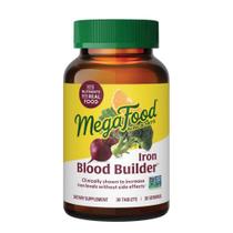 Suplemento de Ferro MegaFood Blood Builder - 30 Comprimidos