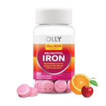 Suplemento de ferro OLLY Delightful Mastigable Tablet 60 unidades