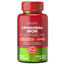 Suplemento de ferro ORZAX Lipossomal Technology 25 mg 90 cápsulas
