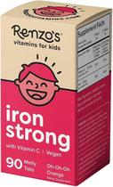 Suplemento de Ferro Renzo's Solúvel Vegan para Crianças com Vitamina C