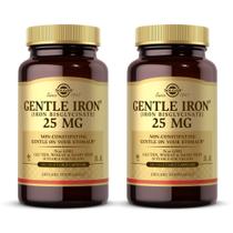 Suplemento de ferro Solgar Gentle Iron 25 mg 180 cápsulas x2 Suplemento de ferro Solgar Gentle Iron 25 mg 180 cápsulas x2