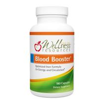 Suplemento de ferro Wellness Resources Blood Booster 180 cápsulas Suplemento de ferro Wellness Resources Blood Booster 180 cápsulas