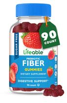 Suplemento de fibra Gummies Lifeable Sugar Free 4g 90 Gummies