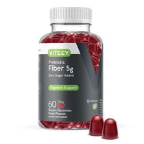 Suplemento de fibra Gummies Viteey Prebiotic 5g para adultos