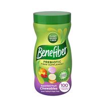 Suplemento de fibra prebiótica mastigável Benefiber 100 comprimidos Suplemento de fibra prebiótica mastigável Benefiber 100 comprimidos