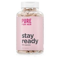 Suplemento de fibra Pure for Her Vegan Stay Ready 160 cápsulas