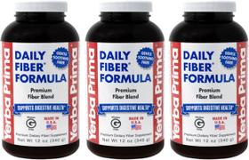 Suplemento de fibra Yerba Prima Daily Fiber Formula 360ml x3
