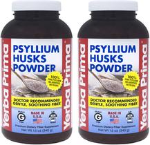 Suplemento de fibra Yerba Prima Psyllium Husk Powder 350mL x2 Suplemento de fibra Yerba Prima Psyllium Husk Powder 350mL x2