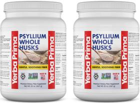 Suplemento de fibra Yerba Prima Whole Psyllium Husk 600 mL (x2) Suplemento de fibra Yerba Prima Whole Psyllium Husk 600 mL (x2)