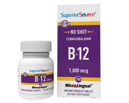 Suplemento de fonte superior de vitamina B12 Cianocobalamina 1000mcg