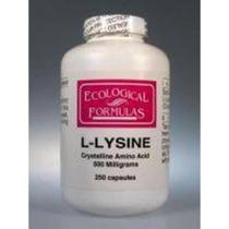 Suplemento de fórmulas ecológicas L-Lisina 500mg 250 cápsulas Suplemento de fórmulas ecológicas L-Lisina 500mg 250 cápsulas
