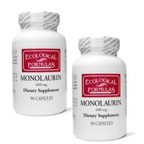 Suplemento de fórmulas ecológicas Monolaurina 600mg 180 cápsulas Suplemento de fórmulas ecológicas Monolaurina 600mg 180 cápsulas