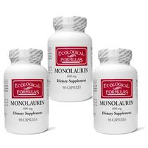 Suplemento de fórmulas ecológicas Monolaurina 600mg 270 cápsulas Suplemento de fórmulas ecológicas Monolaurina 600mg 270 cápsulas
