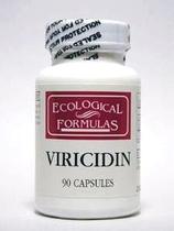Suplemento de fórmulas ecológicas Viricidin 90 cápsulas Suplemento de fórmulas ecológicas Viricidin 90 cápsulas