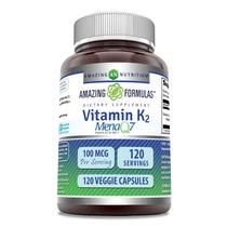 Suplemento de fórmulas incríveis de vitamina K2 Menaq7 MK7 100mcg Suplemento de fórmulas incríveis de vitamina K2 Menaq7 MK7 100mcg