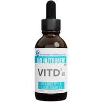 Suplemento de fórmulas sistêmicas DV3 Liquid BioNutriment Vitamin D3 Plus Immune Support 60 mL