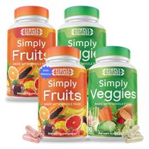 Suplemento de frutas e vegetais Simply Nature's Promise 90 cápsulas