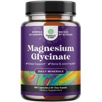 Suplemento de glicinato de magnésio puro Natures Craft 400 mg 180 ct Suplemento de glicinato de magnésio puro Natures Craft 400 mg 180 ct
