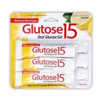 Suplemento de glicose Glutose 15 3 por pacote Gel Sabor limão 3 unidades da Perrigo (pacote com 4)