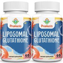 Suplemento de glutationa lipossomal Prunucis 2400 mg com vitamina C