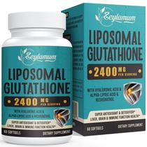 Suplemento de glutationa lipossomal Zeylamum 2400 mg 60 cápsulas