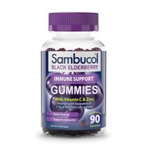 Suplemento de gomas de sabugueiro Sambucol com vitamina C, zinco 90 ct