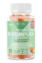 Suplemento de gomas do complexo de vitamina B SUKU com vitamina C 50