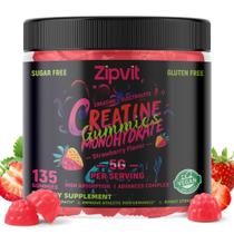 Suplemento de gomas monohidratadas de creatina Zipvit 135 unidades Suplemento de gomas monohidratadas de creatina Zipvit 135 unidades