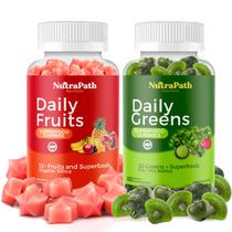 Suplemento de gomas NutraPath Superfood Frutas/Vegetais 120 Chews Suplemento de gomas NutraPath Superfood Frutas/Vegetais 120 Chews