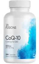 Suplemento de infusões CoQ10 600 mg 200 cápsulas de força máxima Suplemento de infusões CoQ10 600 mg 200 cápsulas de força máxima
