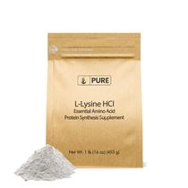 Suplemento de INGREDIENTES ORIGINAIS PUROS L-Lisina HCl 454g Suplemento de INGREDIENTES ORIGINAIS PUROS L-Lisina HCl 454g