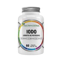 Suplemento de Iodo (Iodeto de Potassio) 60 capsulas - Flora Nativa
