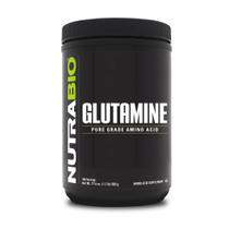 Suplemento de L-Glutamina NutraBio Pure Grade 500g em pó