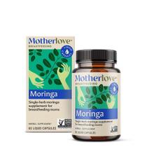 Suplemento de lactação Motherlove Moringa 60 cápsulas líquidas
