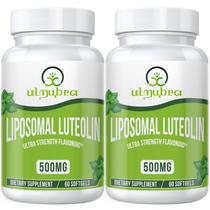 Suplemento de luteolina Ulmubra Lipossomal 500mg 120 cápsulas
