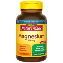 Suplemento de Magnésio 250mg - 200 Comprimidos - Natural