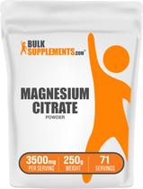 Suplemento de Magnésio Citrato 400mg - BulkSupplements.com