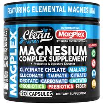 Suplemento de magnésio Clean Nutra Magplex Complex 500mg