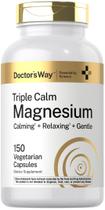 Suplemento de magnésio Doctor's Way Triple Complex 150 cápsulas